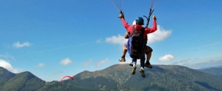  Vuela en parapenle en el Pirineo